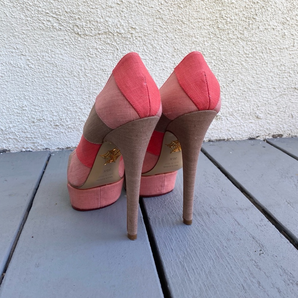 Charlotte Olympia 35.5 Priscilla Platform Pump 5.5 - Picture 6 of 8